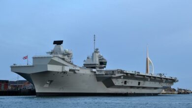 HMS Queen Elizabeth aircraft carrier