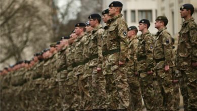 British soldiers