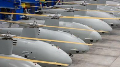 Russian VM-V unmanned target helicopters