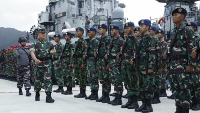 Indonesian soldiers