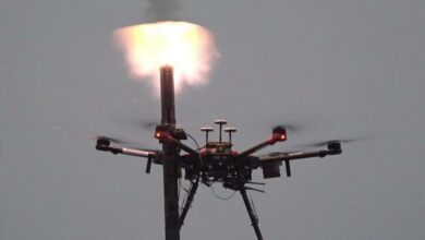 Drone-mounted M72