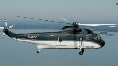 SH-3H Sea King helicopter