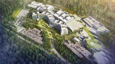 Artist rendering of largest US military hospital to be build in Germany