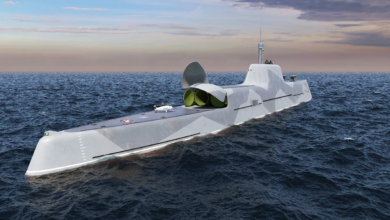 Sentinel submersible patrol ship