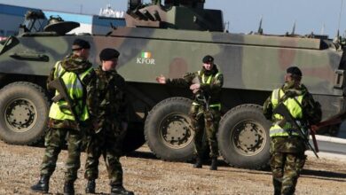Irish soldiers