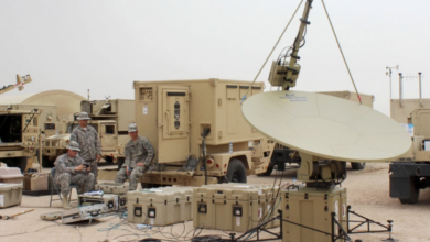 military antenna