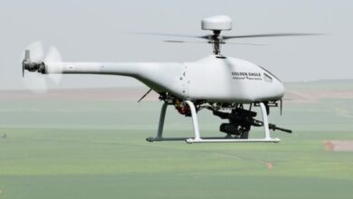 unmanned helicopter.
