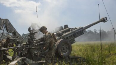 M777A2 howitzer