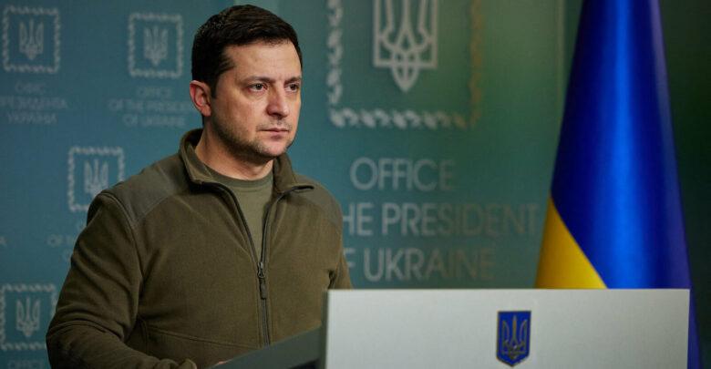 Ukrainian President Volodymyr Zelensky
