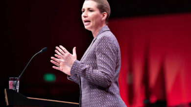 Denmark’s Prime Minister Mette Frederiksen