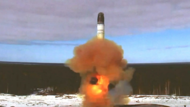 Sarmat inter continental ballistic missile