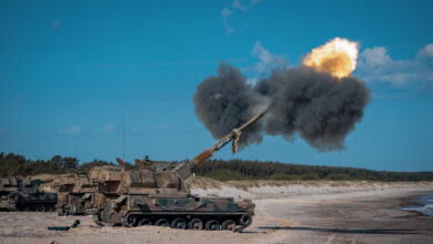 Krab self-propelled howitzer
