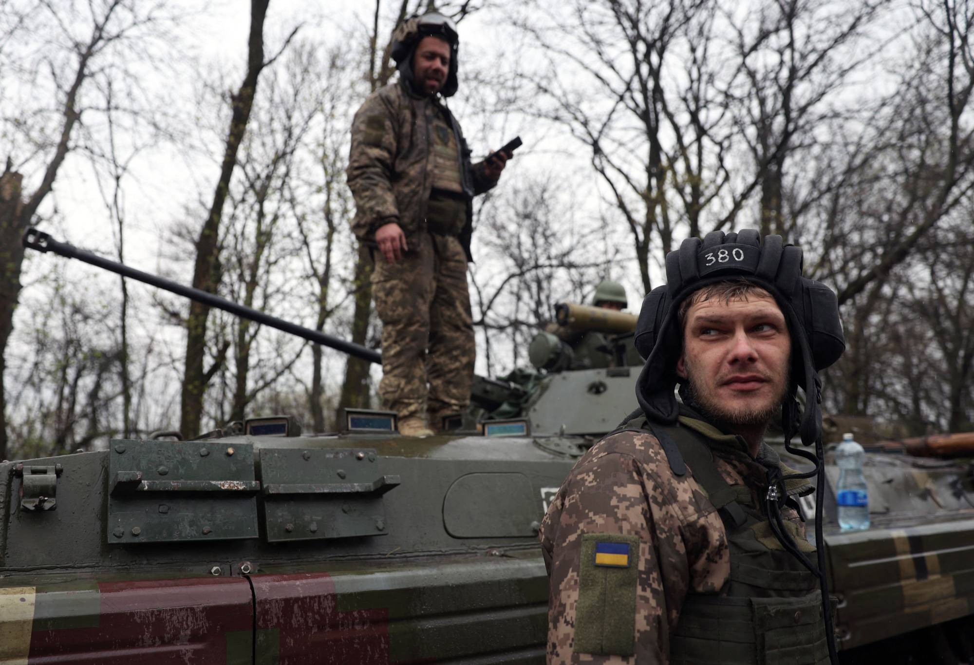 Ukrainian soldiers