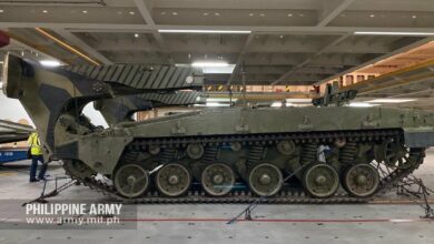 Armored vehicle-launched bridge