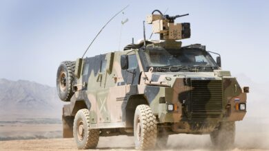 Bushmaster with remote turret