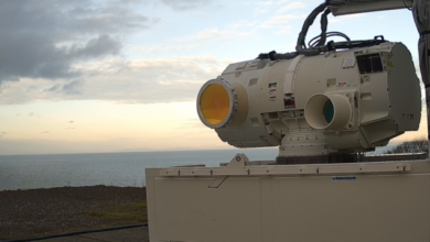 Dragonfire laser weapon