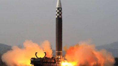 North Korean missile
