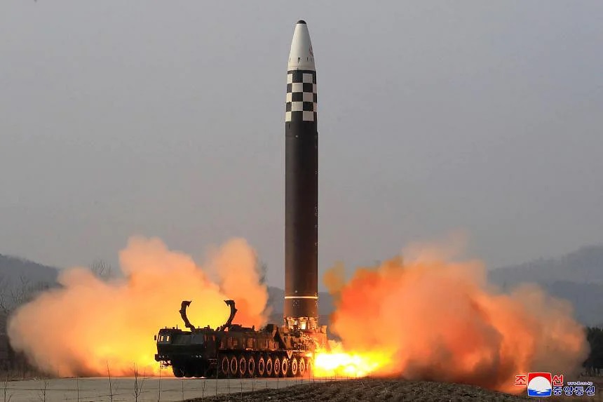 North Korean missile
