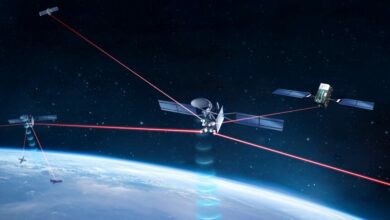 SpaceLink relay network