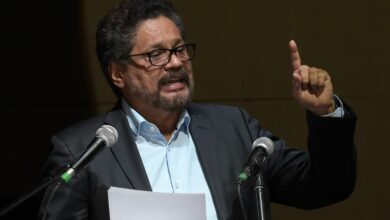 Guerilla leader Ivan Marquez