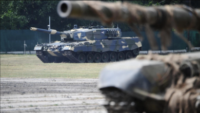 Leopard tank