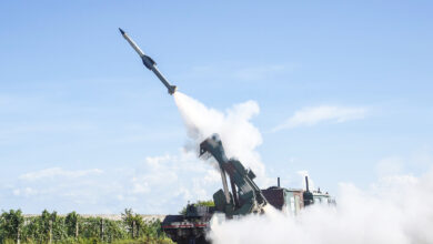 Quick Reaction Surface-to-Air Missile (QRSAM) system