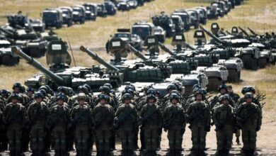Russian soldiers