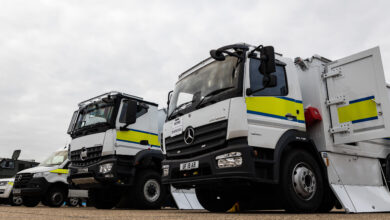 The GASKET 3 and GASKET 4 vehicles at Defence Vehicles Dynamics 2022