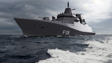 German F-126 frigate (MKS 180).