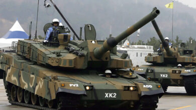 Hyundai Rotem's K2 Main Battle Tank.