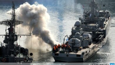 Russian sailors in Sevastopol