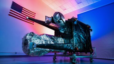 Geosynchronous Earth Orbit Wide Field of View Testbed. Photo: US Space Force/Millennium Space Systems, Inc.