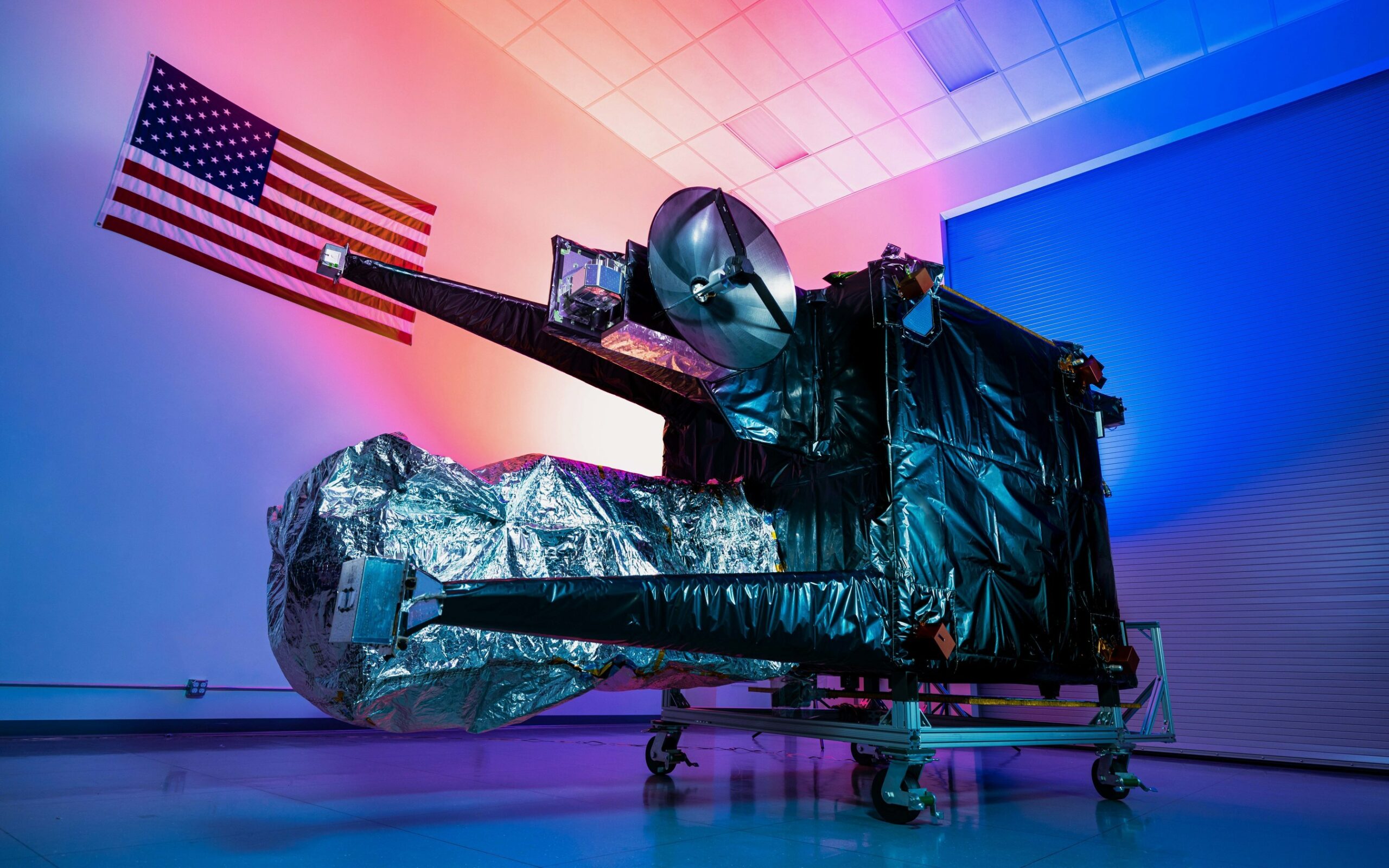 Geosynchronous Earth Orbit Wide Field of View Testbed. Photo: US Space Force/Millennium Space Systems, Inc.