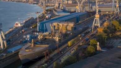 Combat Support Ship “Den Helder.”