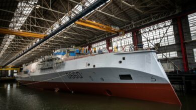 French FDI frigate "Amiral Ronarc’h"