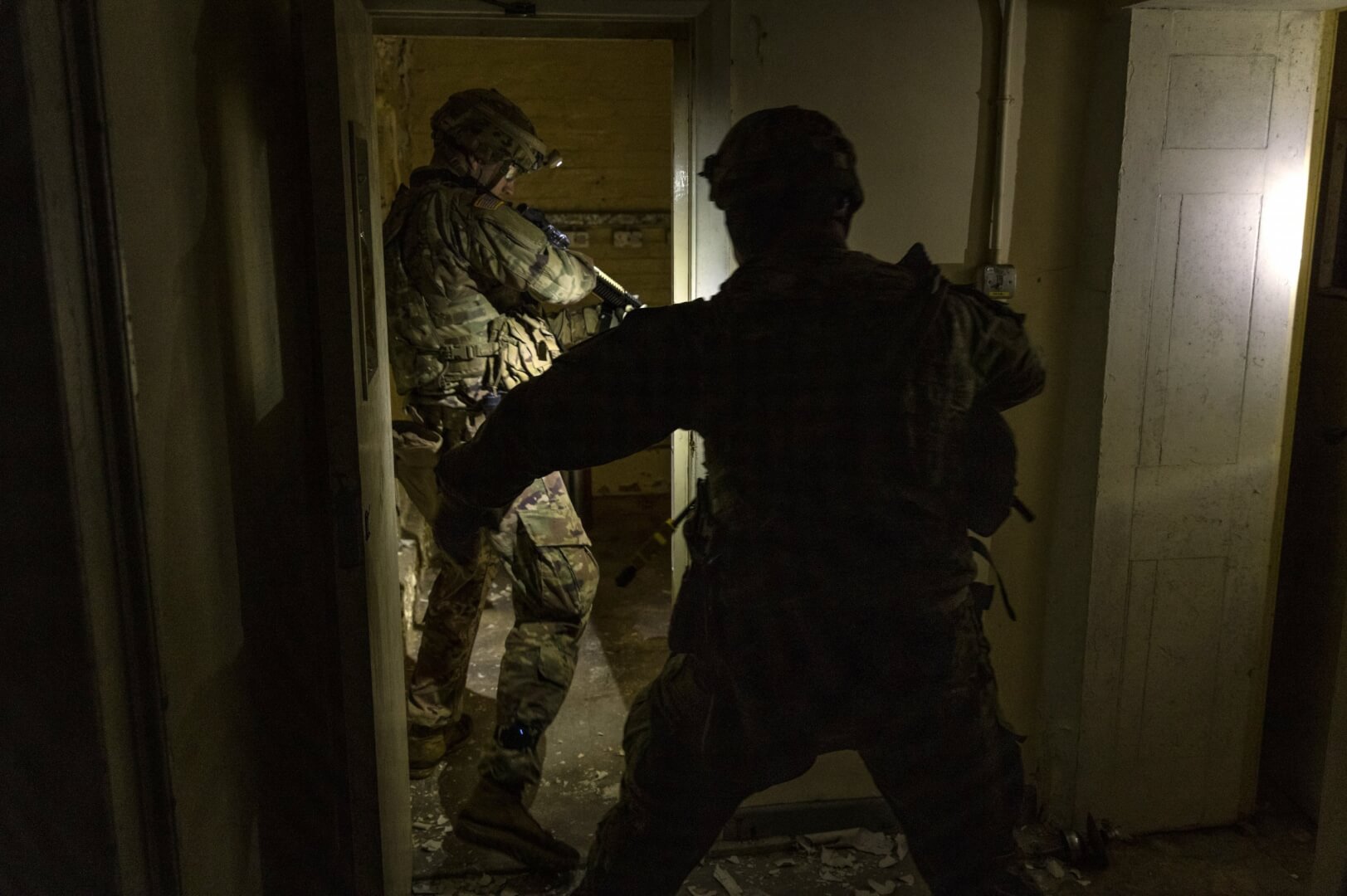 British Army operating in GPS-denied location.