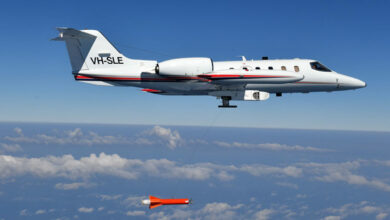 Air Affairs Australia Learjet 35A VH-SLE