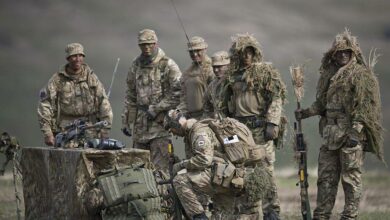 British soldiers