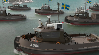 Ice-class Stan Tugs 1706 for Swedish Navy.