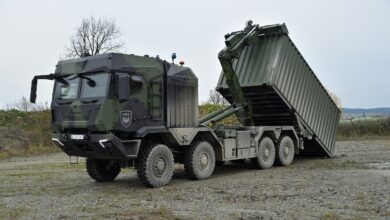 HX3 8x8 truck