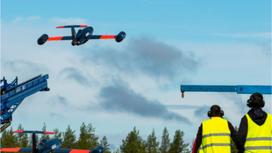 Do-DT55 target drone at FCAS multi-domain flight demo.