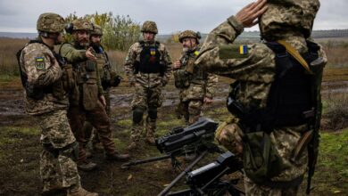 Ukrainian soldiers