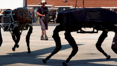 robotic mule.