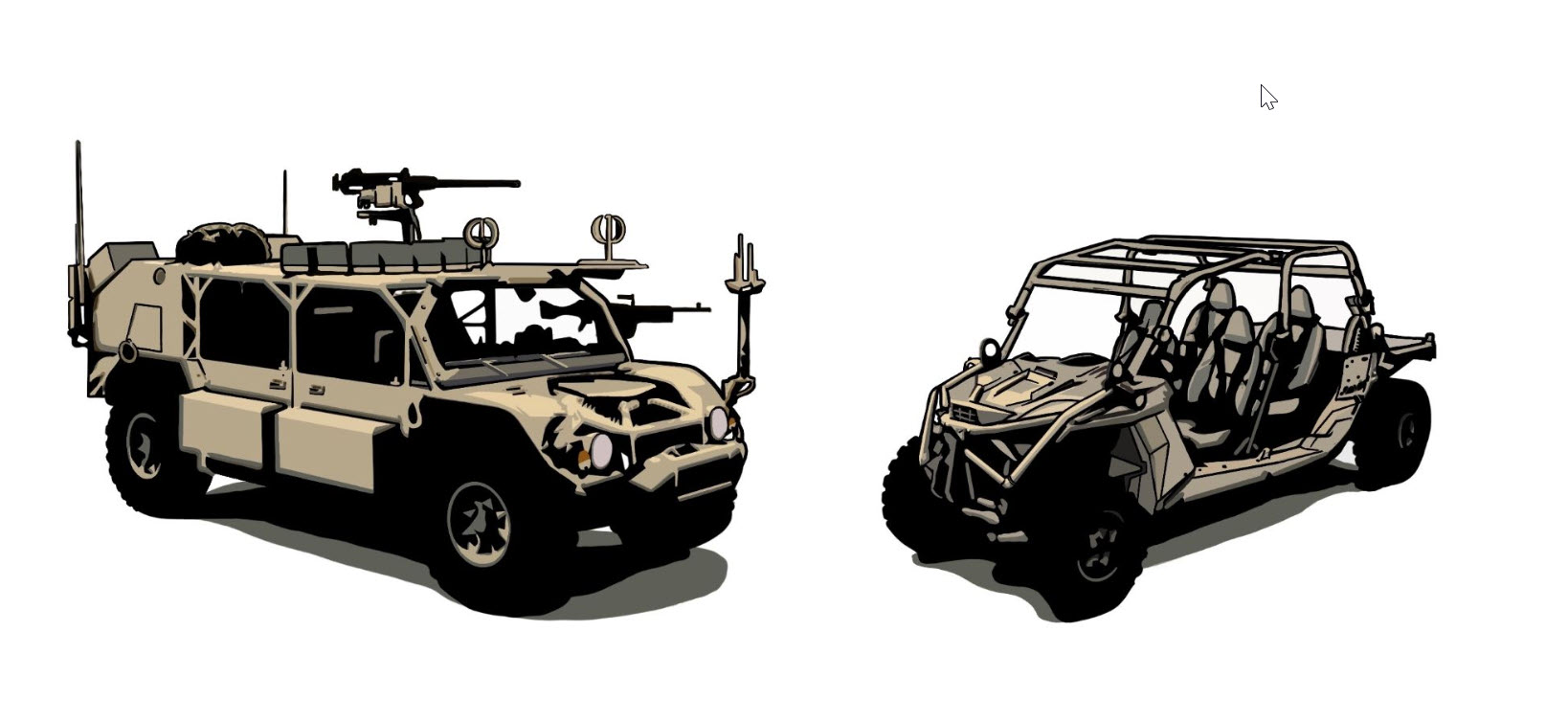 Hybrid-electrical vehicle concepts.