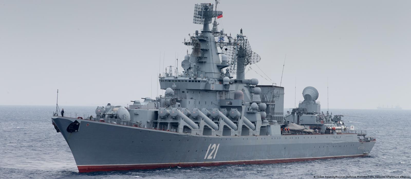 Russian warship 'Moskva."
