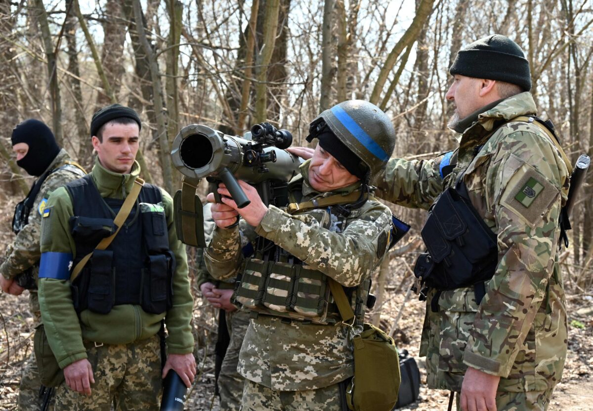 Ukrainian soldiers