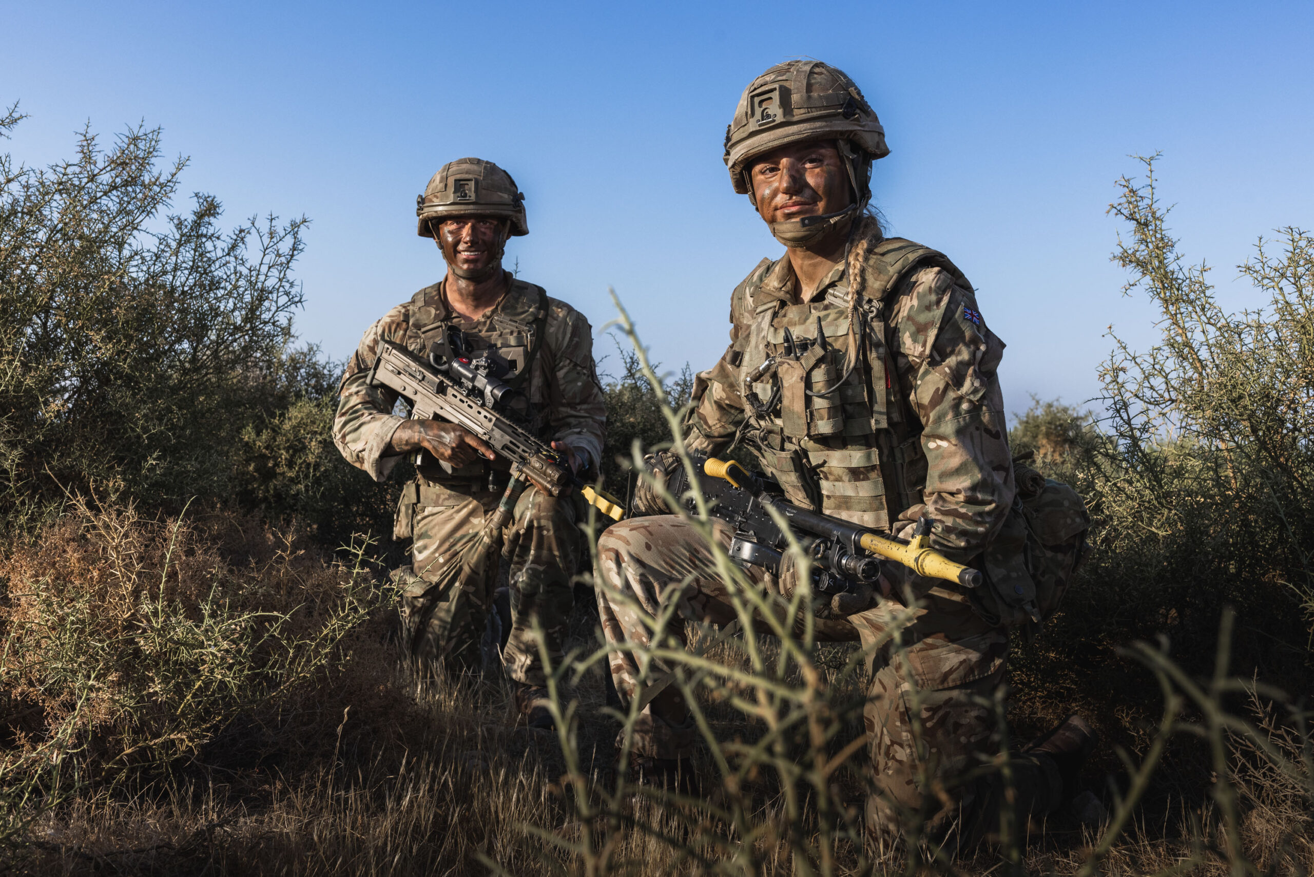British soldiers