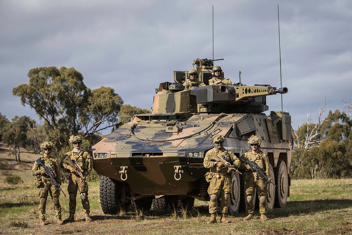 Boxer armored vehicle