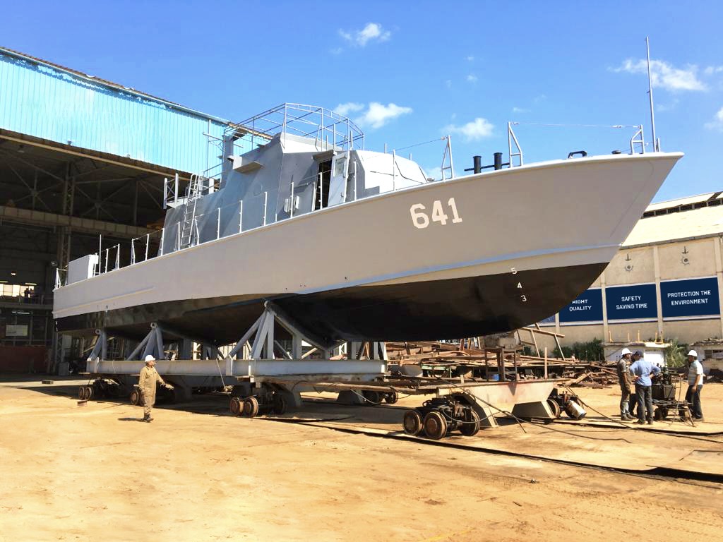 Co-production for 28m Coastal Patrol Craft (CPC) in Egypt is moving forward in full speed. Swiftships 28m CPC is becoming the world's most co-produced vessel in its class. 50 are expected to be delivered by 2025.