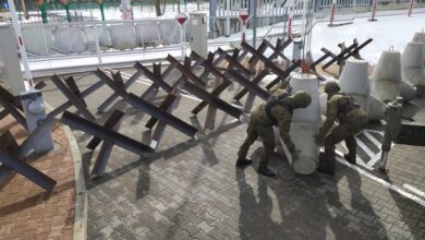 anti-tank barriers